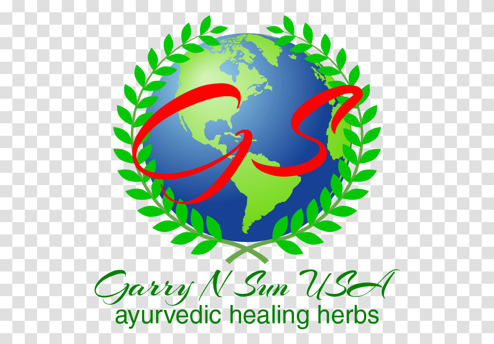 Garry And Sun Ayurvedic Healing Herbs Kh Logo, Sphere, Astronomy, Outer Space, Universe Transparent Png