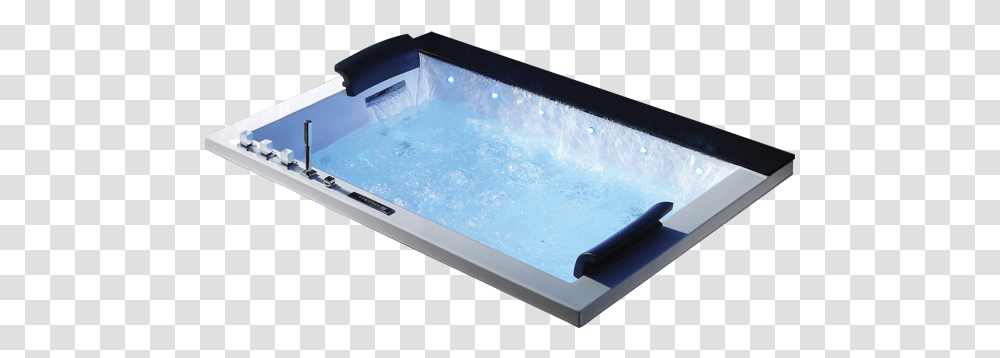Garson Waterfall Jacuzzi Bubble Bath System Bathtub, Hot Tub Transparent Png