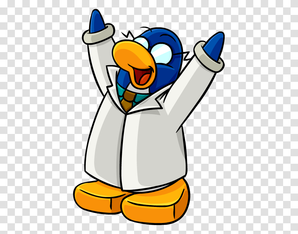 Gary Club Penguin Cheese, Scientist, Apparel Transparent Png