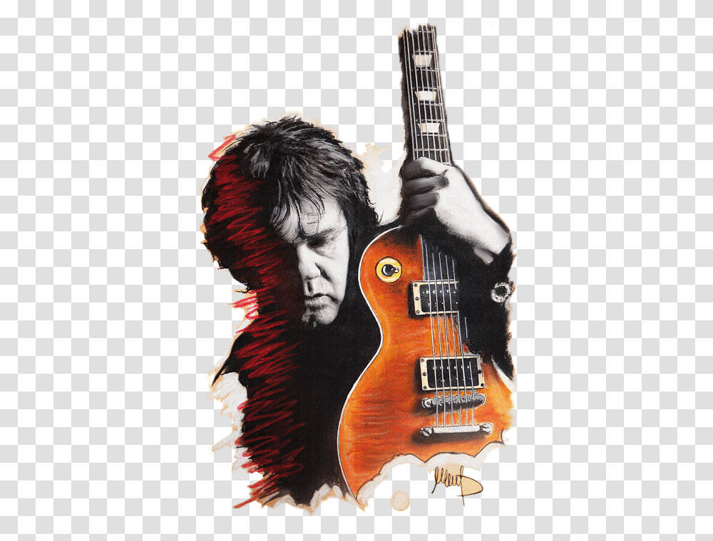 Gary Moore Hoodie, Guitar, Leisure Activities, Musical Instrument, Electric Guitar Transparent Png