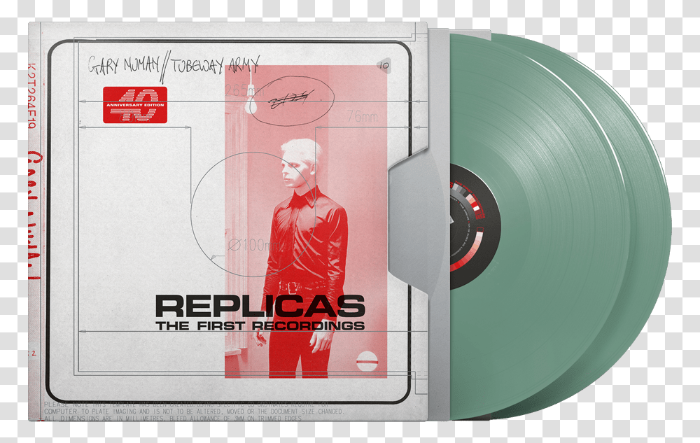 Gary Numan Replicas The First Recordings, Person, Human, Disk, Dvd Transparent Png
