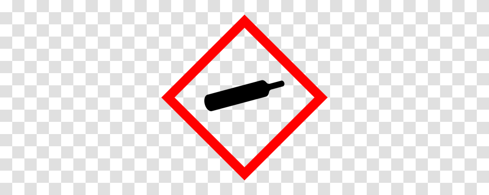 Gas Symbol, Road Sign, Triangle, Stopsign Transparent Png