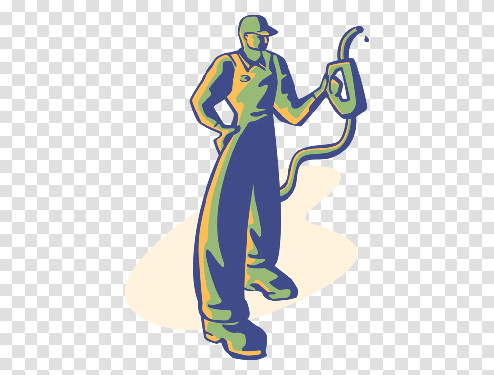 Gas Clipart Service Station Gas Attendant Clipart, Person, Outdoors, Female Transparent Png
