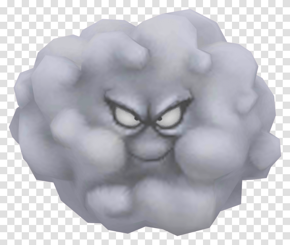 Gas Cloud With Face, Mammal, Animal, Floor Transparent Png