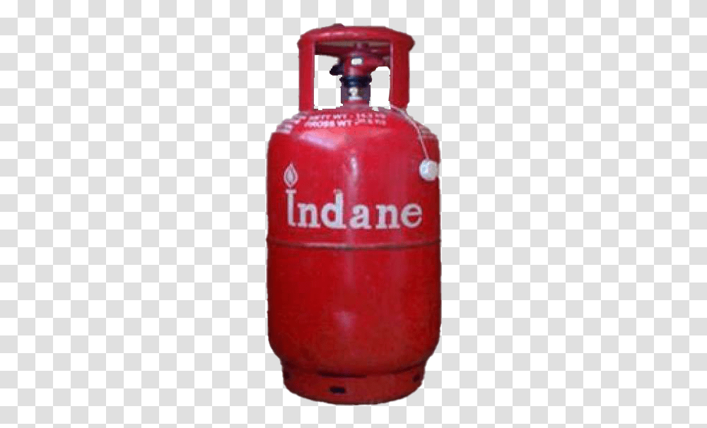 Gas Cylinder Pic Indane Gas Cylinder, Beverage, Drink, Tin, Can Transparent Png