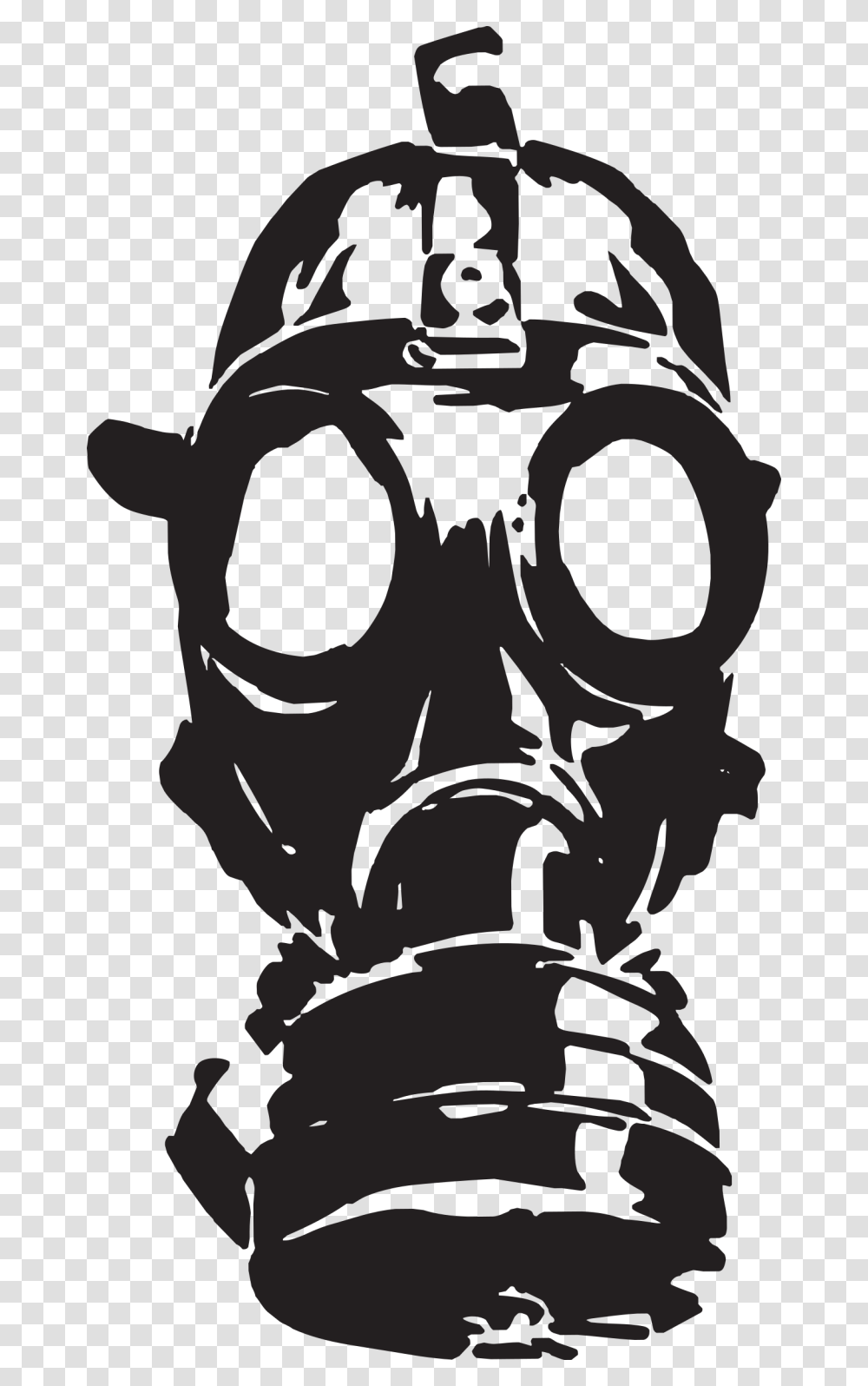 Gas Mask Art, Binoculars Transparent Png