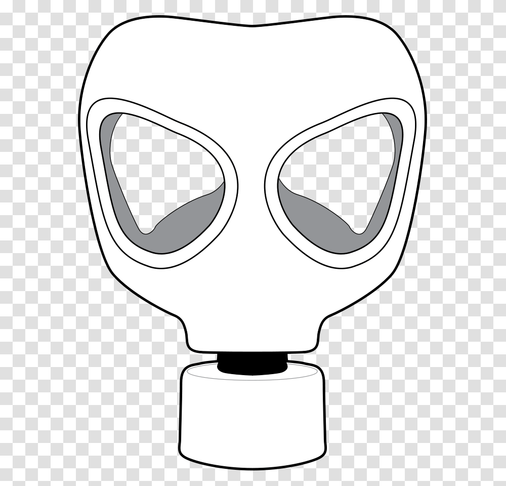 Gas Mask Clipart Gas Mask Cartoon, Alien, Paper Transparent Png