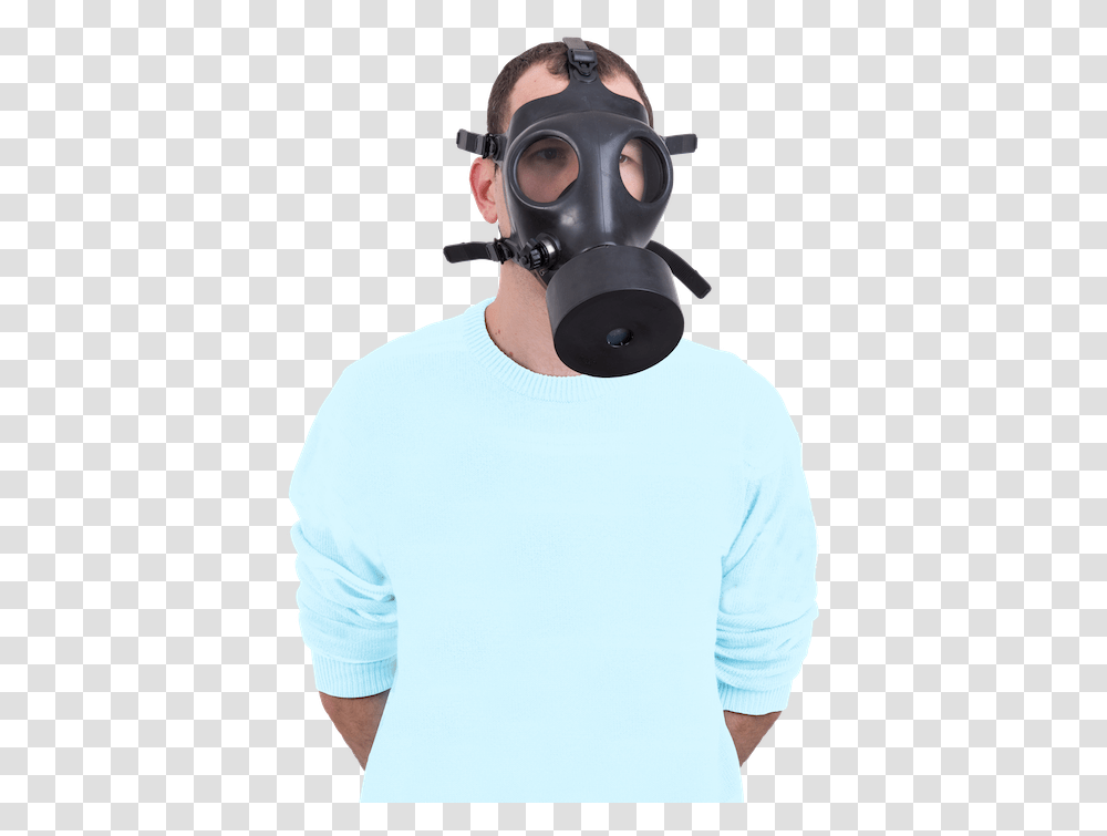 Gas Mask, Sleeve, Person, Long Sleeve Transparent Png