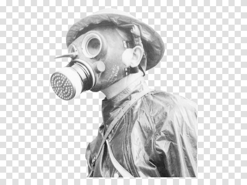 Gas Mask First World War Gas Mask, Person, Human, Apparel Transparent Png