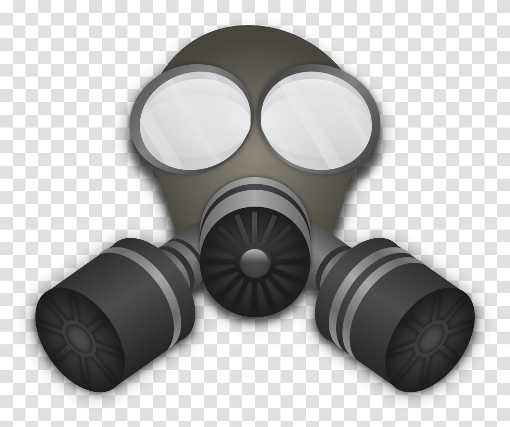 Gas Mask Gas Mask, Binoculars Transparent Png
