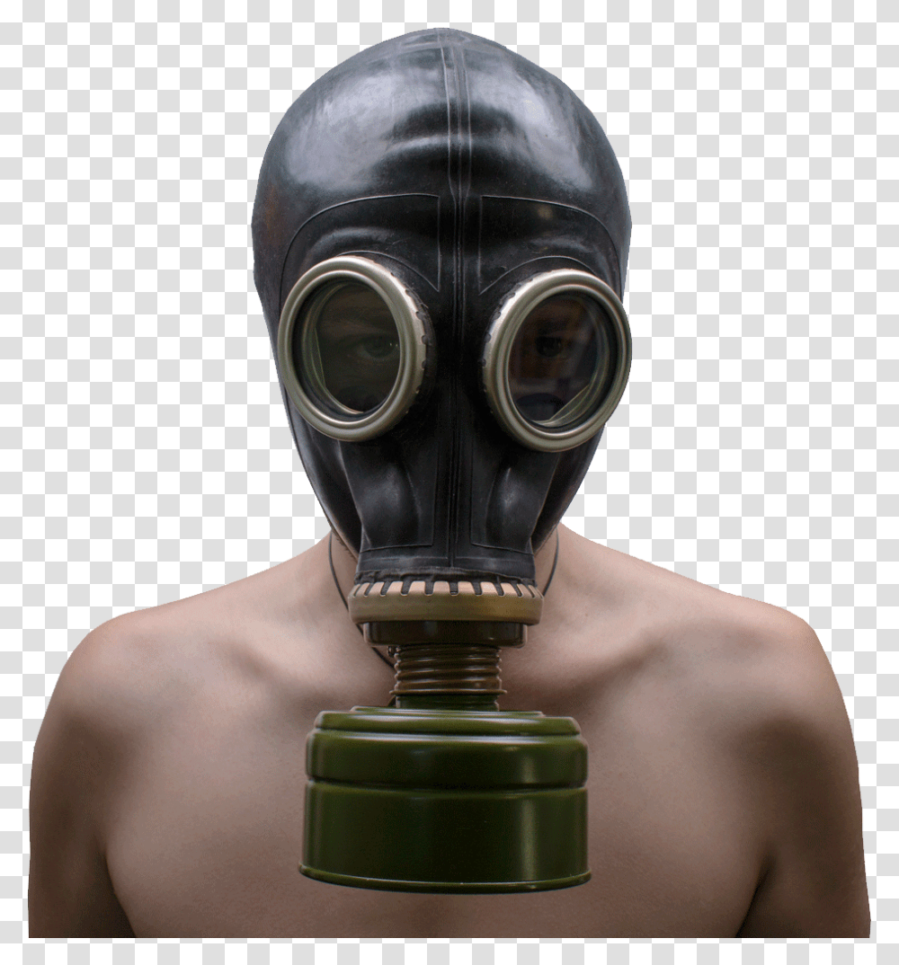 Gas Mask Gp 5 Gas Mask Black, Goggles, Accessories, Accessory, Person Transparent Png