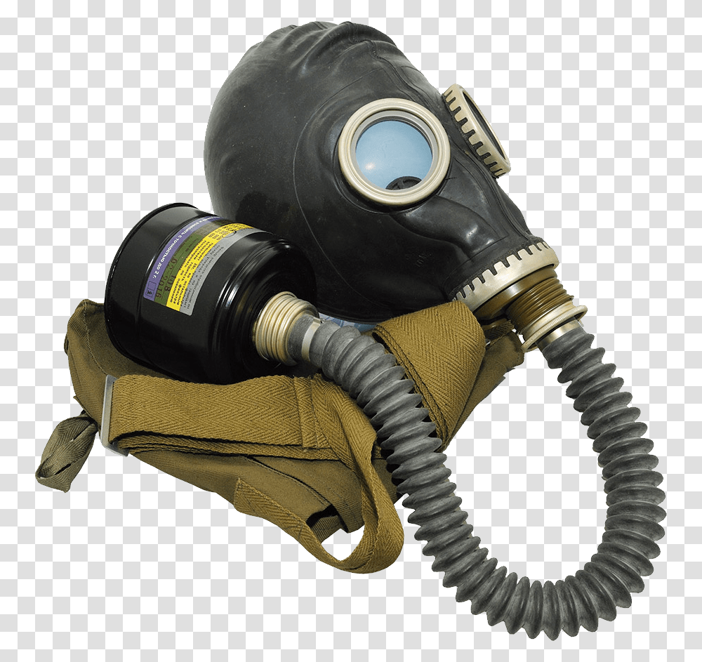 Gas Mask, Hose, Appliance, Glove Transparent Png