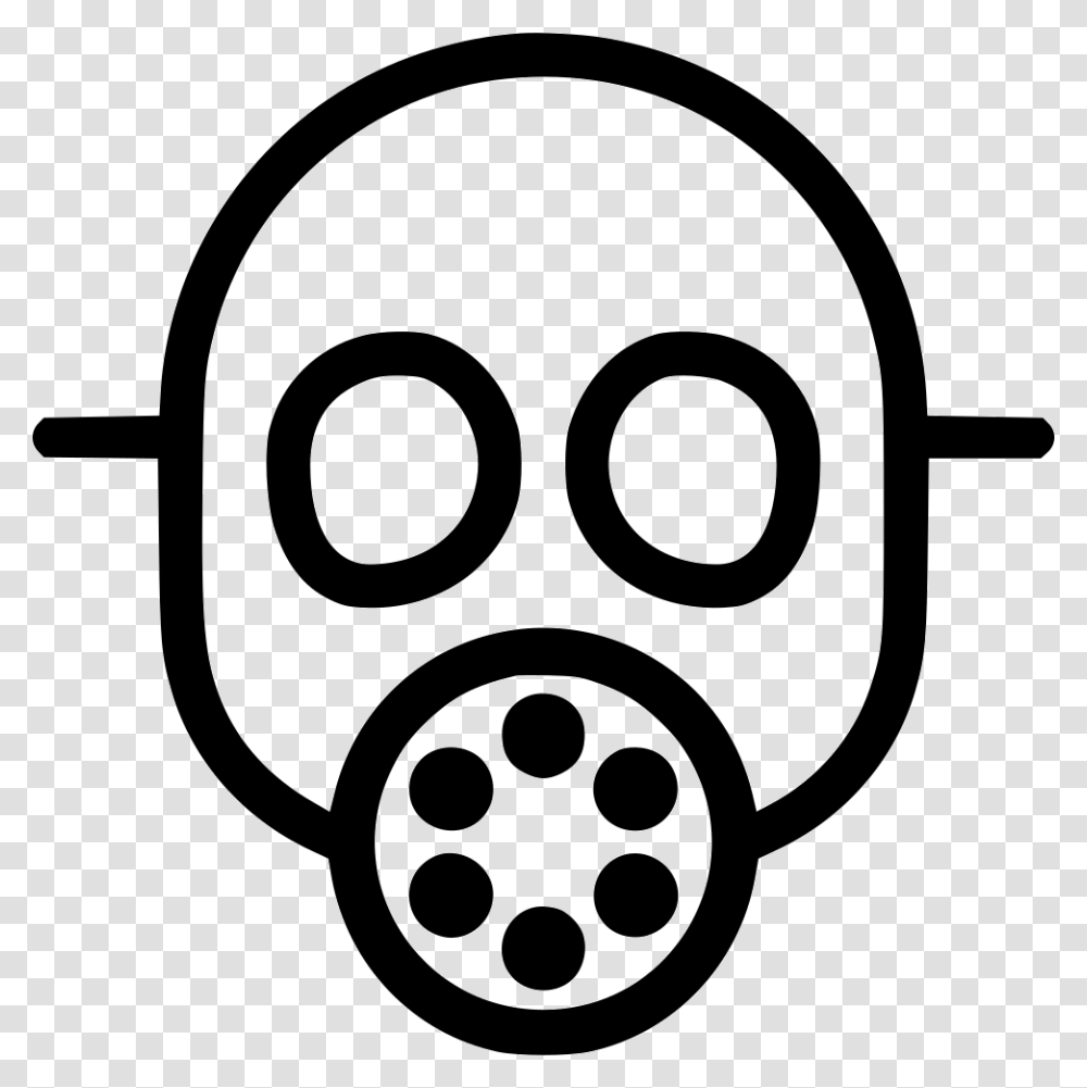 Gas Mask Icon Free Download, Head, Stencil, Alien Transparent Png