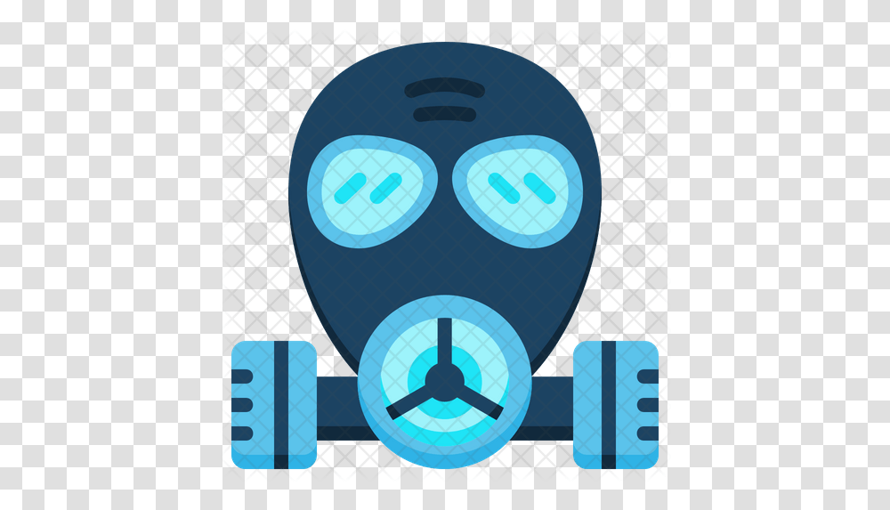 Gas Mask Icon Illustration, Security, Sphere, Weapon Transparent Png