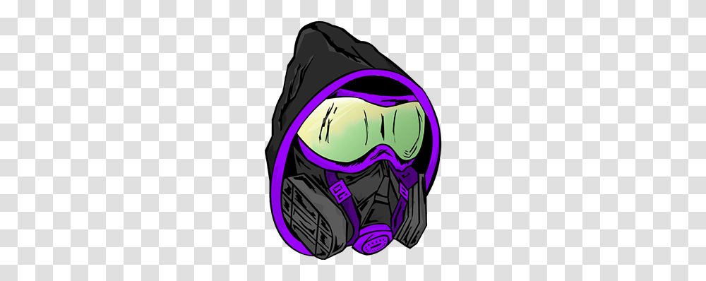 Gas Mask Illustration On Behance, Apparel, Goggles, Accessories Transparent Png
