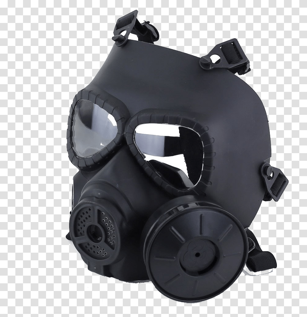 Gas Mask Image Download Swat Tactical Gas Mask, Helmet, Apparel, Goggles Transparent Png