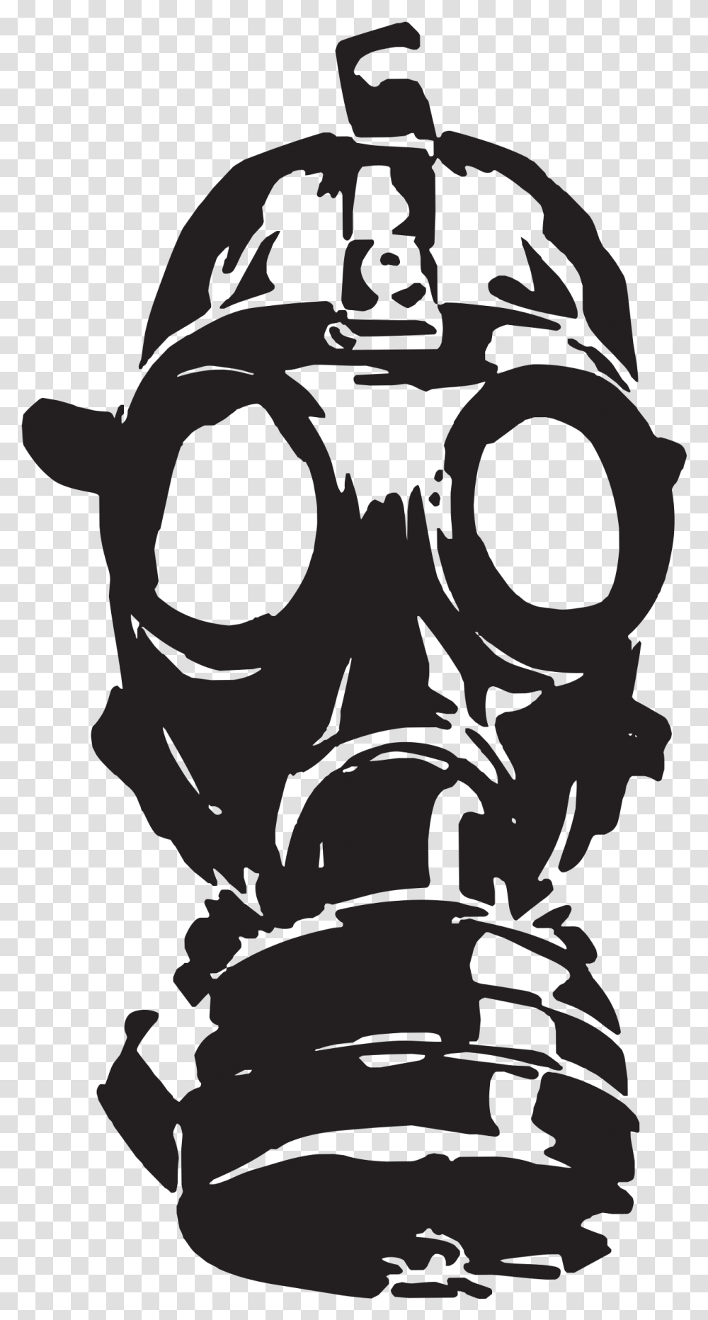 Gas Mask Image Gas Mask Clip Art, Binoculars, Stencil Transparent Png