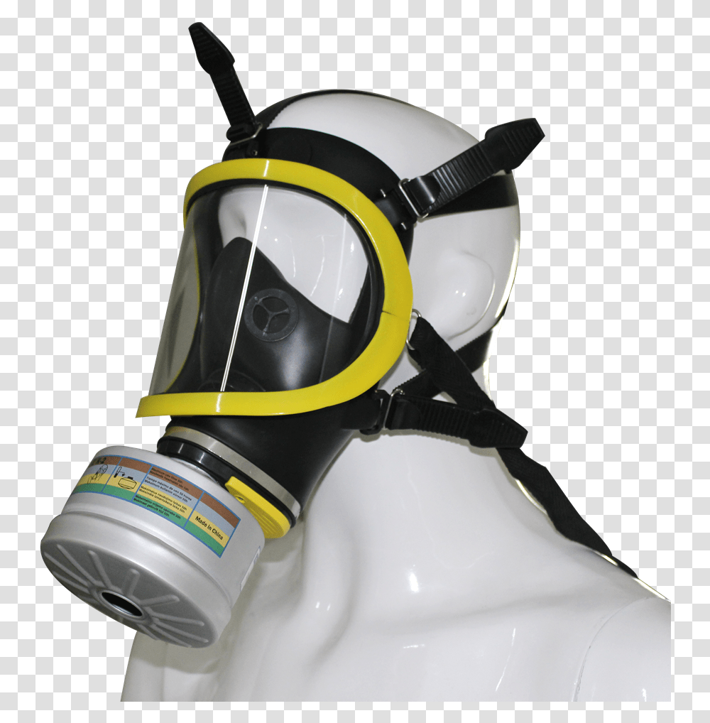 Gas Mask Image H2s Gas Safety Mask, Apparel, Helmet, Brace Transparent Png