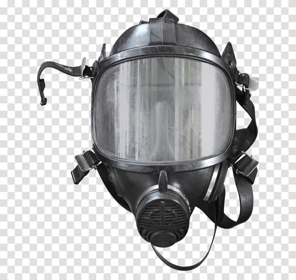 Gas Mask Image Mascara De Oxigeno, Helmet, Apparel, Goggles Transparent Png