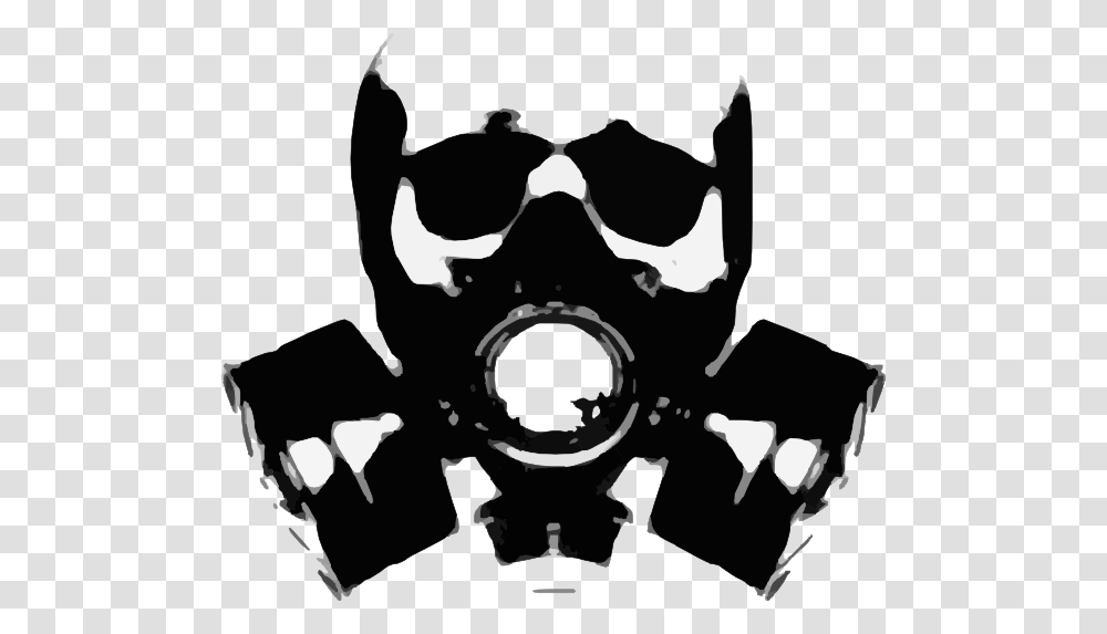 Gas Mask Picture Gas Masks Clipart, Stencil Transparent Png