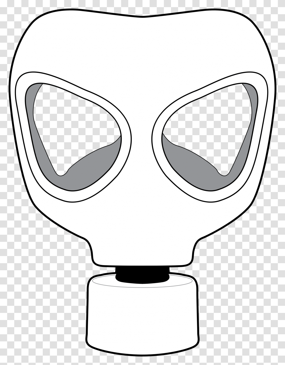 Gas Mask Vector Clipart Image, Alien Transparent Png