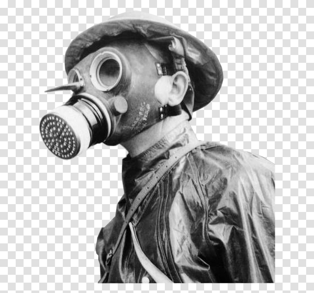 Gas Maskmaskpersonal Protective Suitstock Photographyphotography First World War Gas Mask, Lighting, Head, Coat Transparent Png