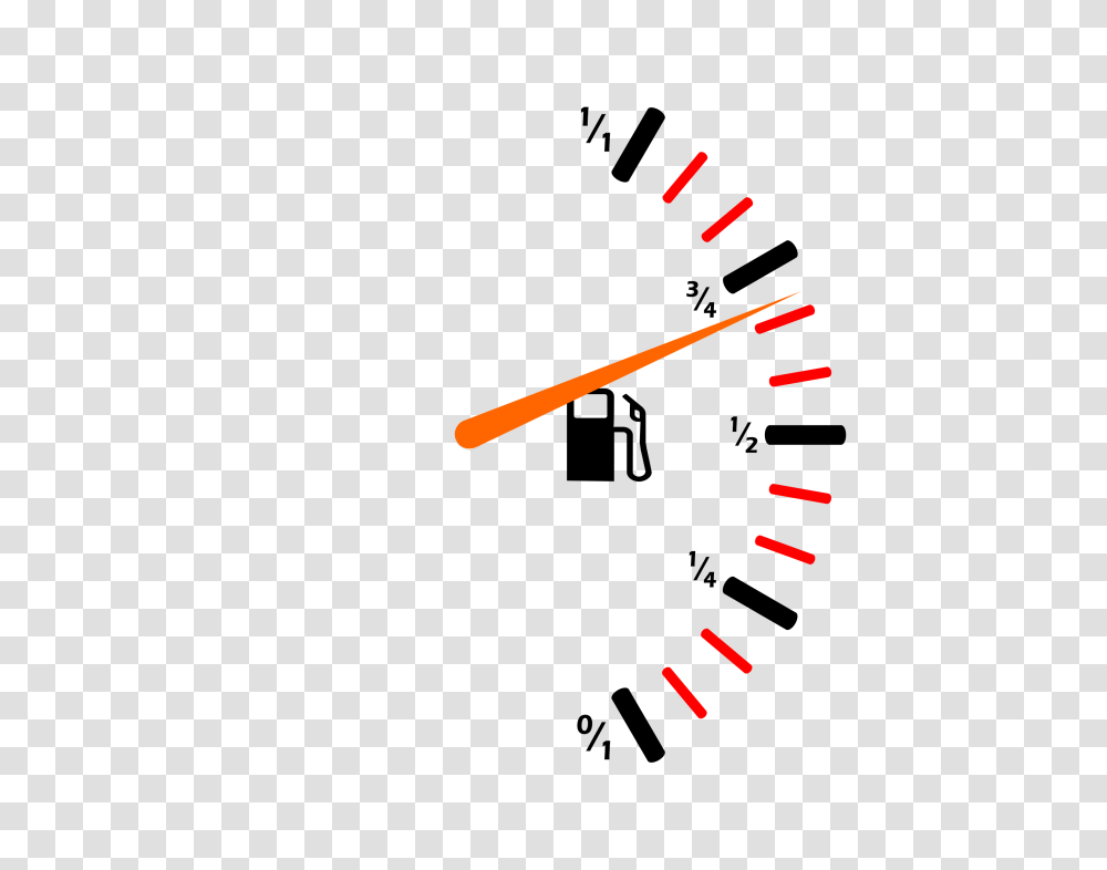 Gas Pump And Fuel Gauge Clipart, Tachometer Transparent Png