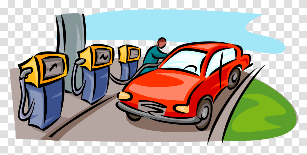 Gas Pump Clip Art Service Station Clipart Car Fuel Clipart, Vehicle, Transportation, Automobile, Car Wash Transparent Png
