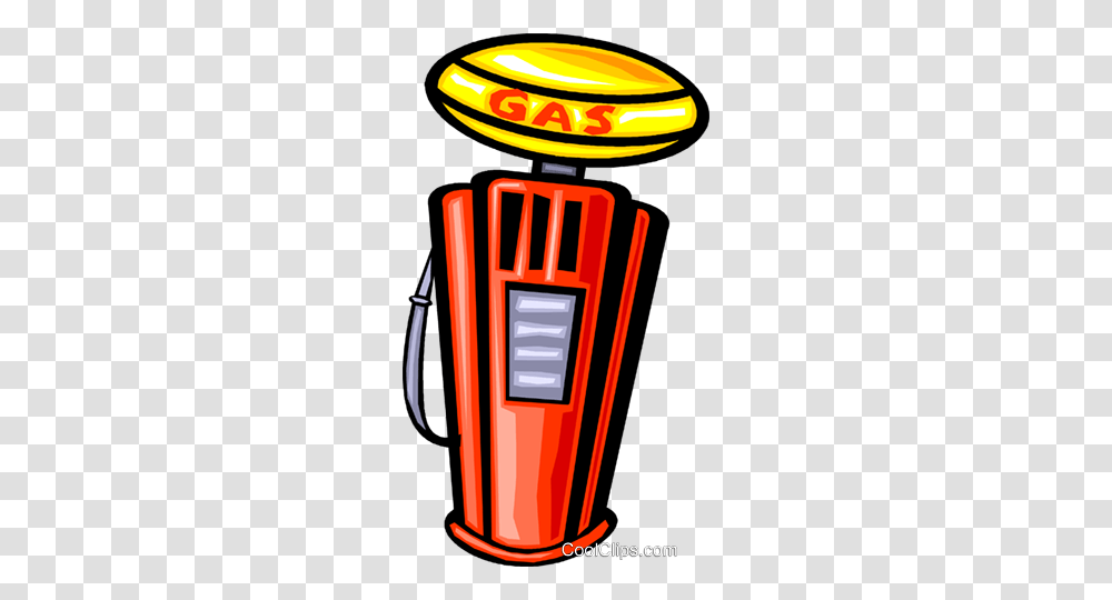 Gas Pump Royalty Free Vector Clip Art Illustration, Machine, Petrol, Gas Station Transparent Png