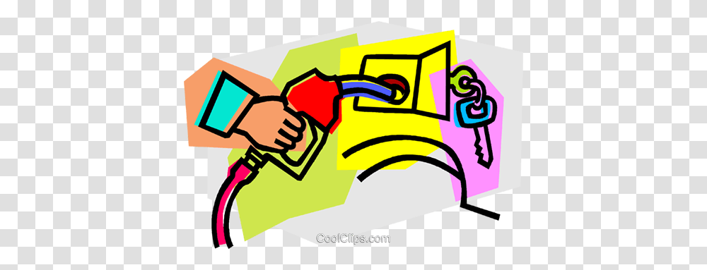 Gas Station Royalty Free Vector Clip Art Illustration, Machine, Pump, Gas Pump Transparent Png