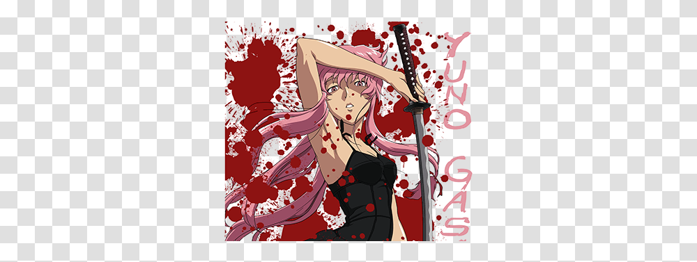 Gasai Yuno Projects Photos Videos Logos Illustrations Cartoon, Manga, Comics, Book, Clothing Transparent Png