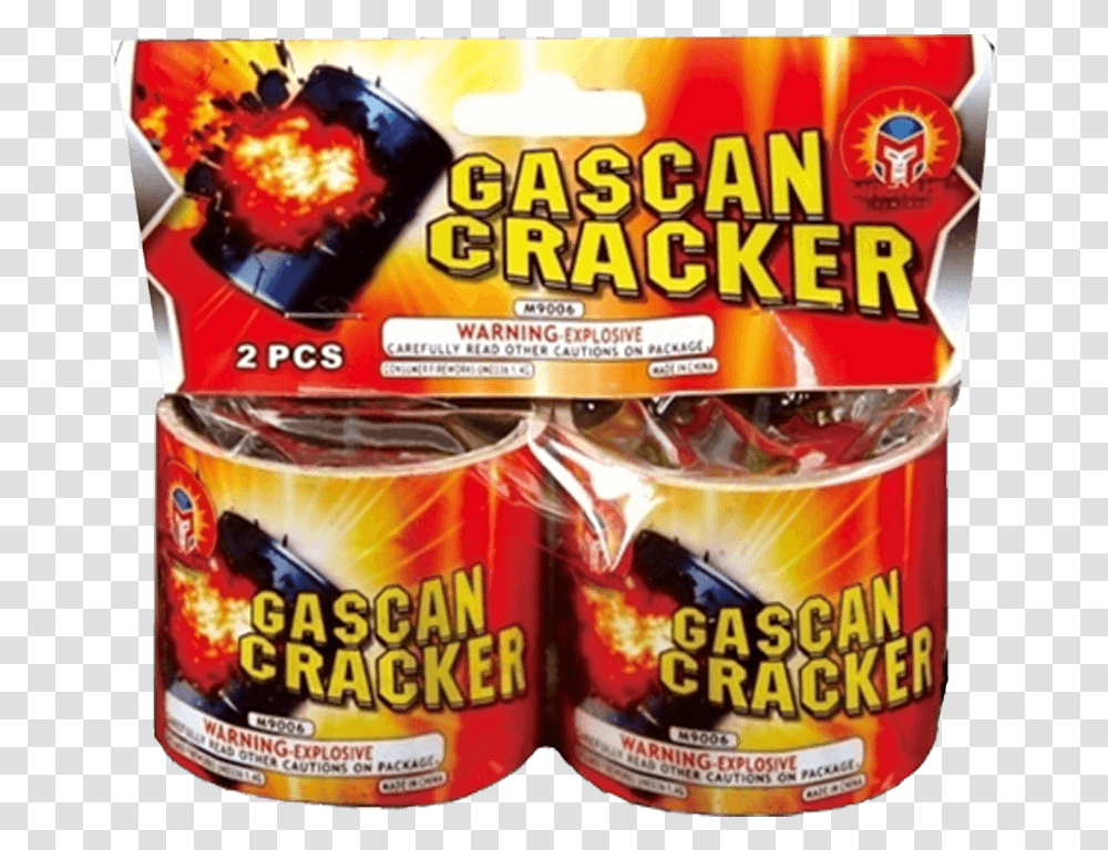 Gascan Cracker Flash, Beer, Alcohol, Beverage, Food Transparent Png