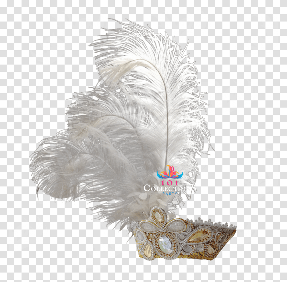 Gastby Royal Crown With Feather - 101 Collections Party Bird, Graphics, Dog, Pet, Canine Transparent Png