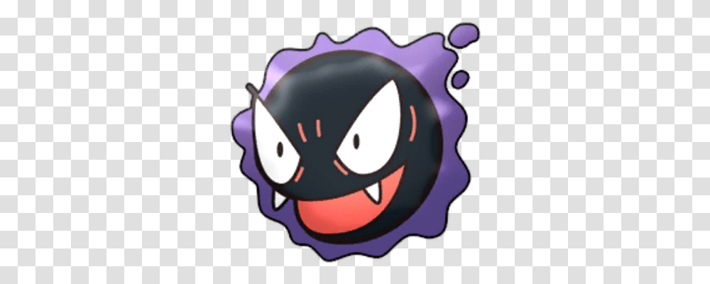 Gastly Evolution Line Gastly, Helmet, Clothing, Apparel, Angry Birds Transparent Png