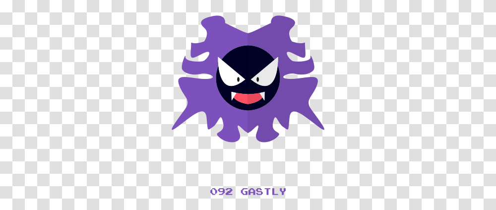 Gastly Ghost Kanto Pokemon Icon Illustration, Poster, Advertisement, Machine, Gear Transparent Png