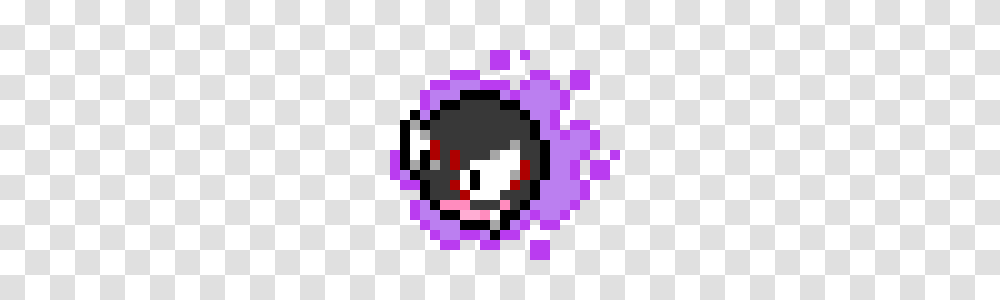 Gastly Pixel Art Maker, Rug, Pac Man Transparent Png