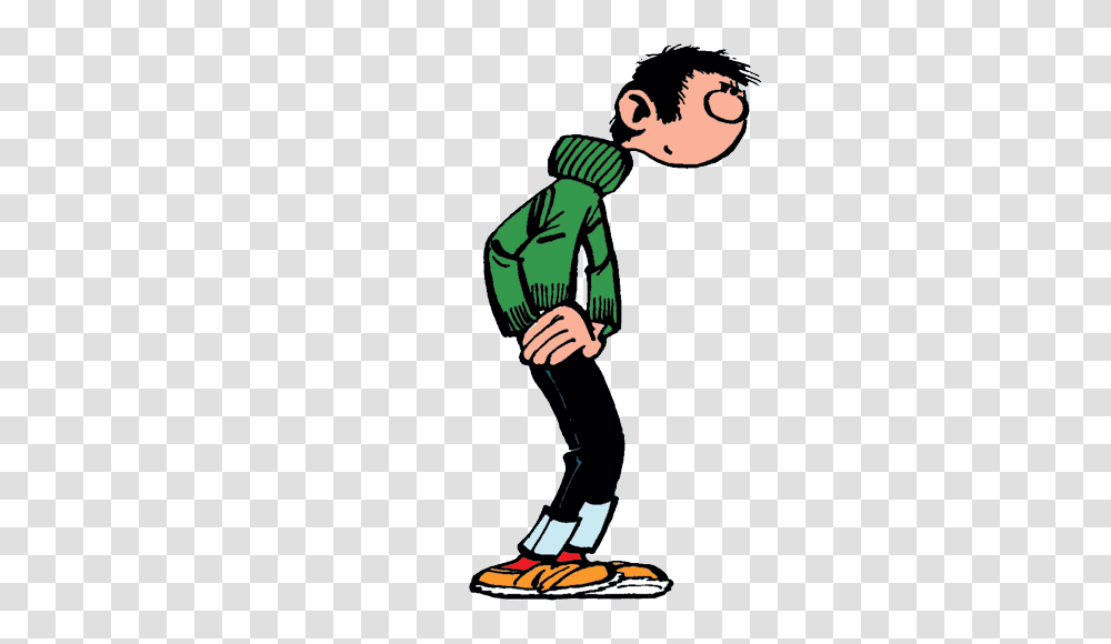 Gaston Lagaffe, Person, Standing, Sleeve Transparent Png