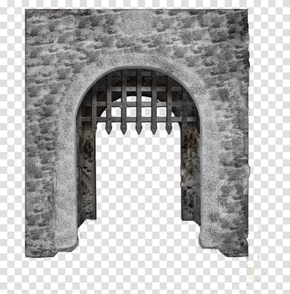 Gate Clipart Castle Gate Gate Castle Gate Castle Gate, Dungeon, Crypt, Building, Architecture Transparent Png