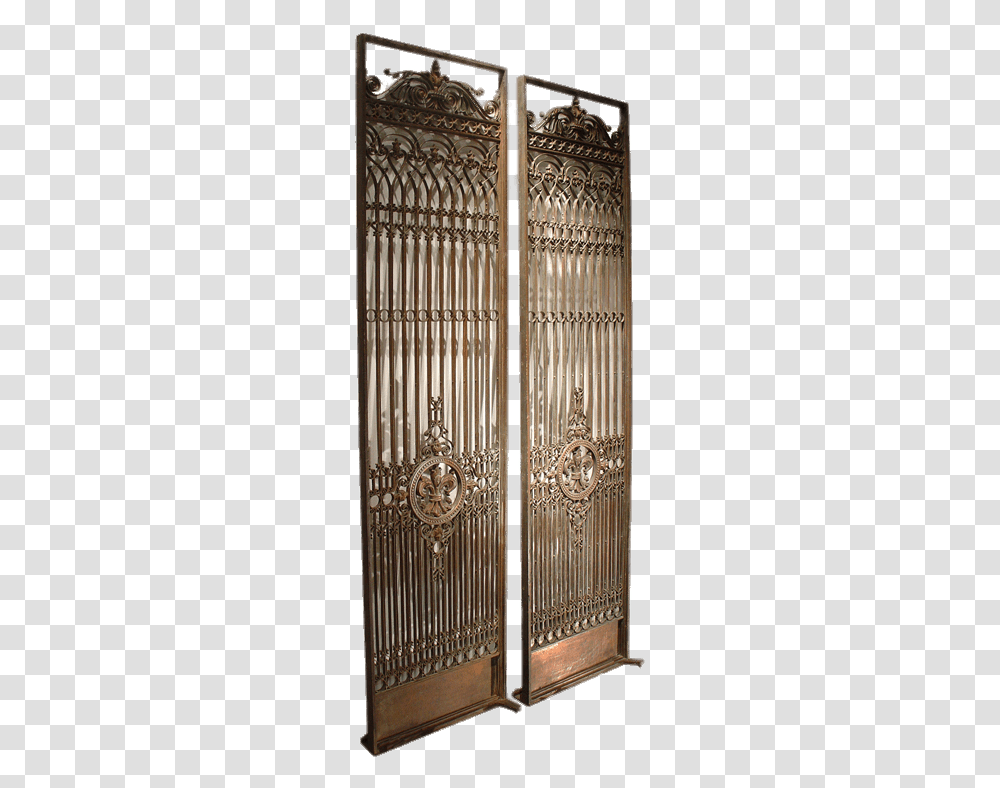 Gate, Door, Gold, Bronze Transparent Png