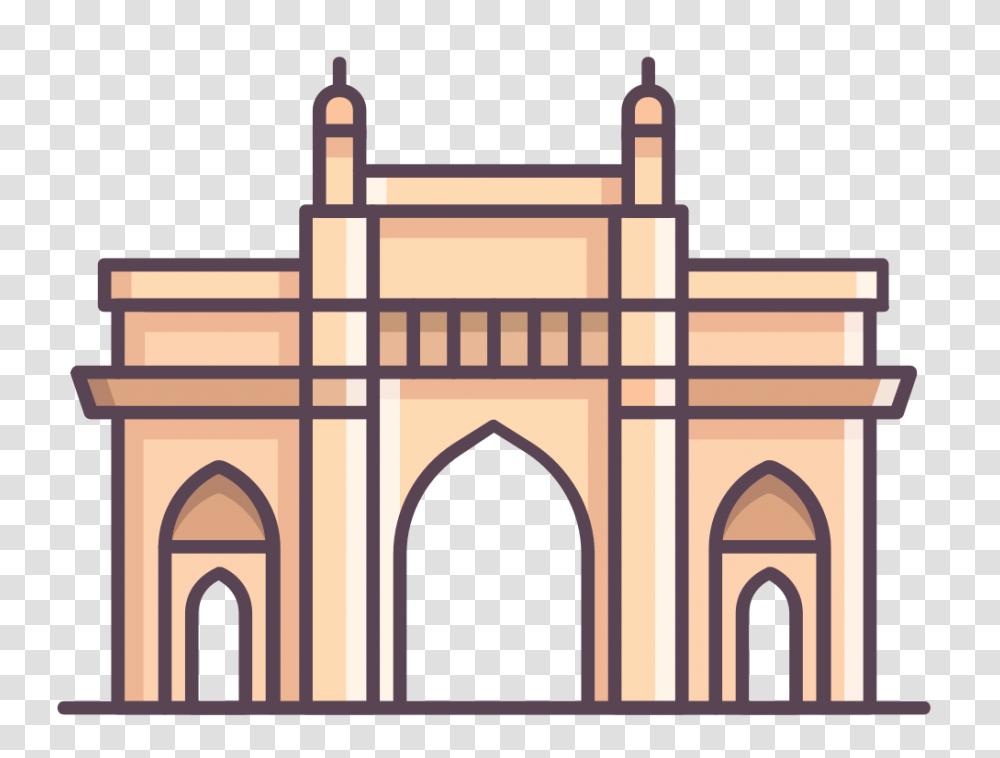 Gateway Of India Mumbai, Dome, Architecture, Building, Mosque Transparent Png