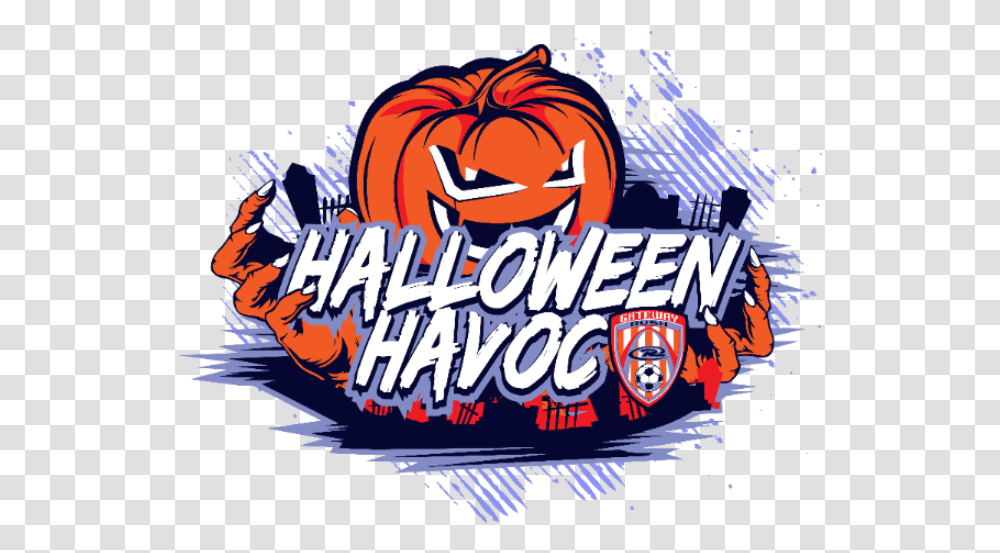 Gateway Rush Halloween Havoc Soccer Beelzebub, Graphics, Art, Poster, Advertisement Transparent Png