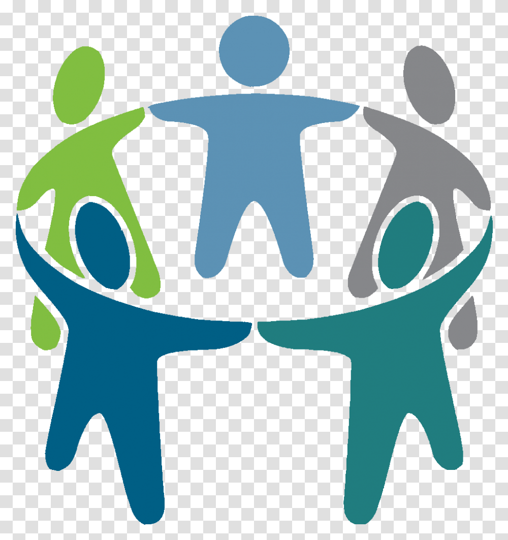 Gather Together Cartoon Community Icon, Head, Hand Transparent Png