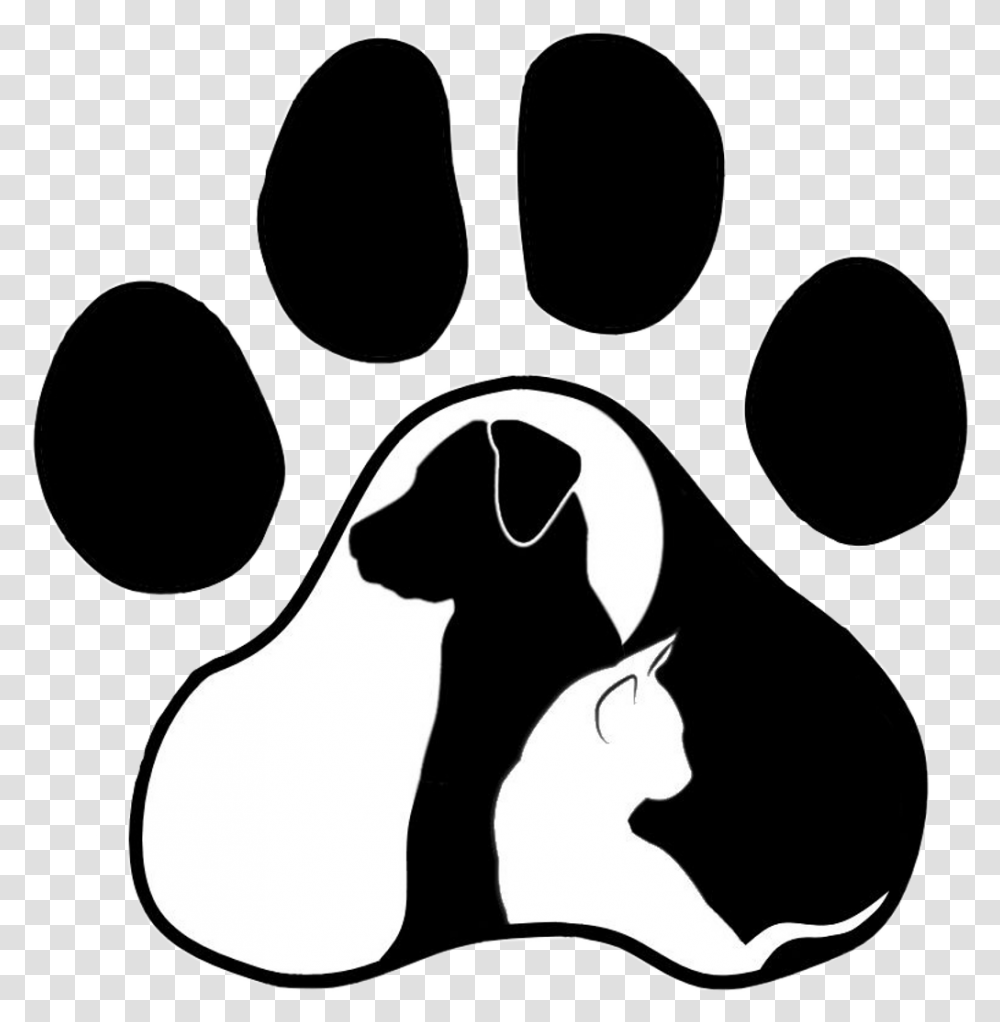 Gato Clipart Silhouette Cat Paw Svg, Footprint, Pet, Mammal, Animal Transparent Png
