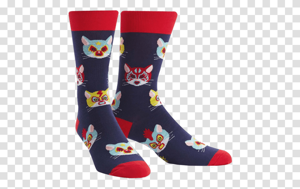 Gato Libre Cat Socks Funny Cat Socks For Men, Apparel, Footwear, Shoe Transparent Png
