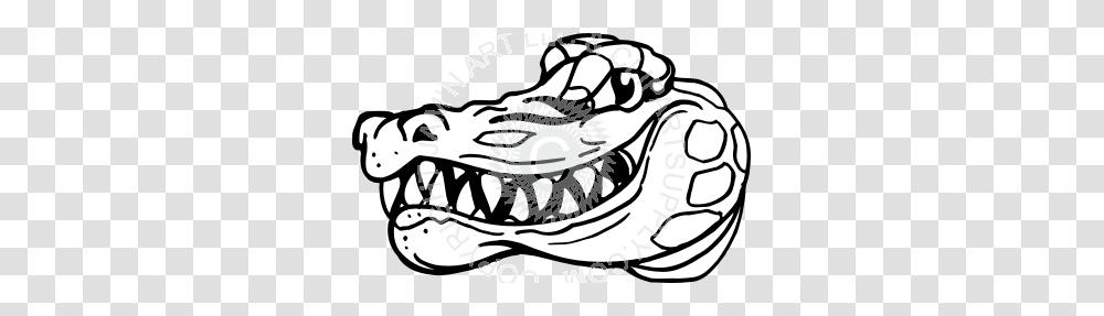 Gator Head Side View, Food, Crab, Seafood, Sea Life Transparent Png