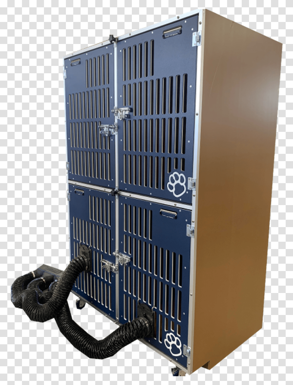 Gator Kennels Double Stack For Grooming Cage Bank, Locker, Gate, Private Mailbox, Prison Transparent Png