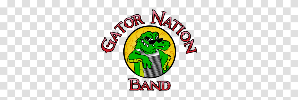 Gator Nation Band, Animal, Wildlife, Amphibian, Text Transparent Png