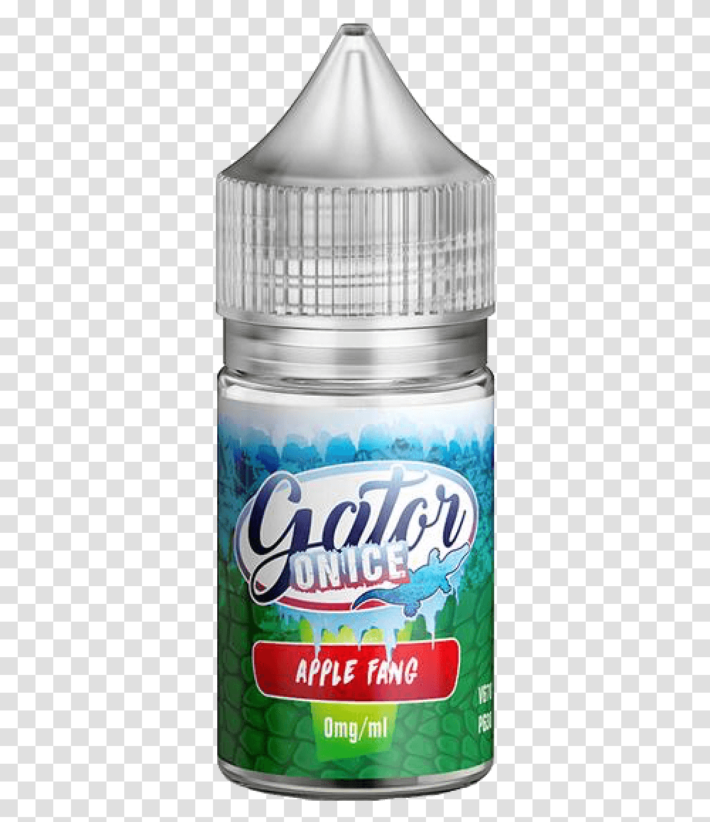 Gator On Ice 25ml Apple Fang Construction Of Electronic Cigarettes, Bottle, Cosmetics, Beer, Alcohol Transparent Png