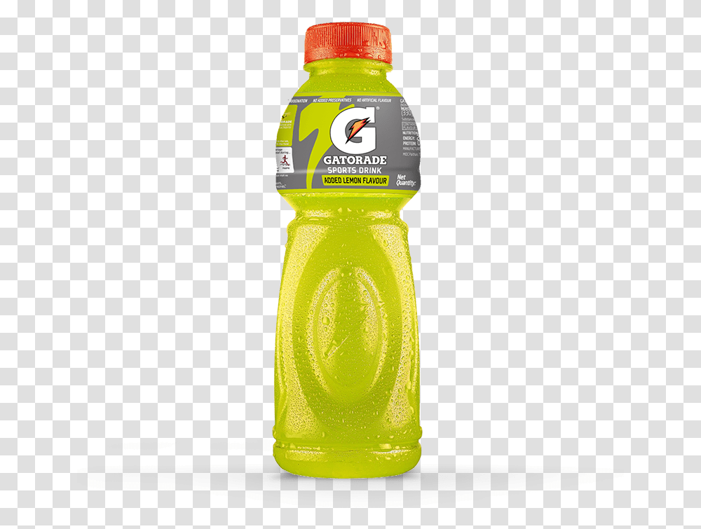 Gatorade Lemon Flavour Gatorade Sports Drink Lemon, Bottle, Shaker, Water Bottle, Beverage Transparent Png