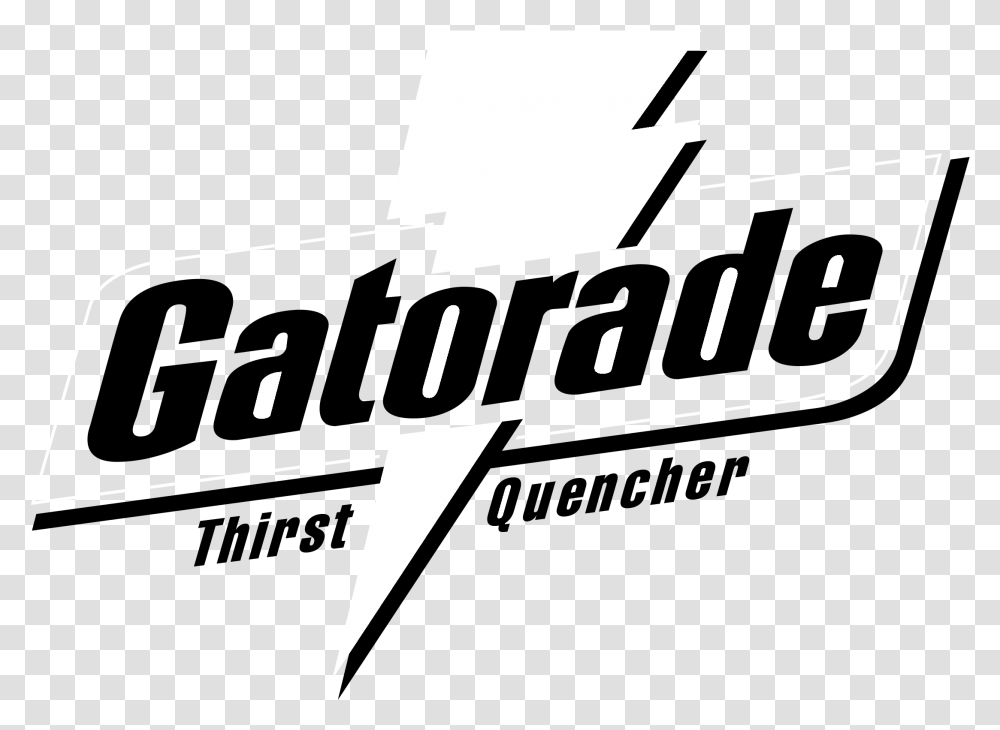 Gatorade Logo Black And White Gatorade, Gun, Weapon, Weaponry Transparent Png